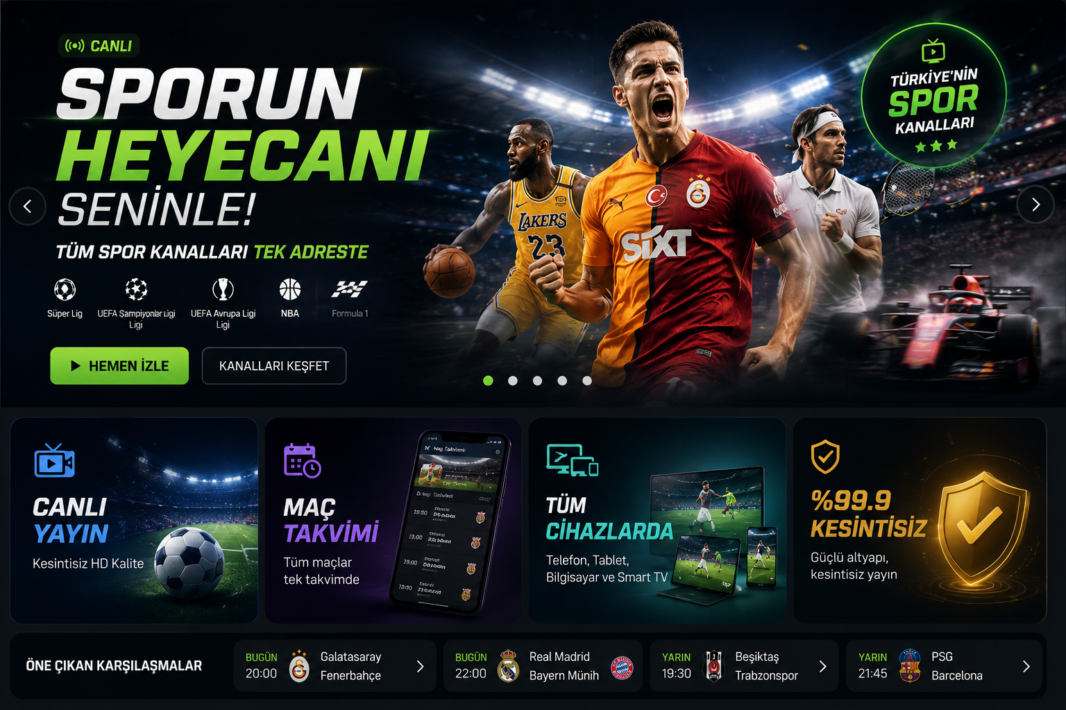 NovaTVV spor yayınları